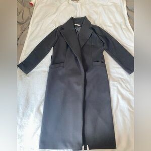 Wool blend coat m